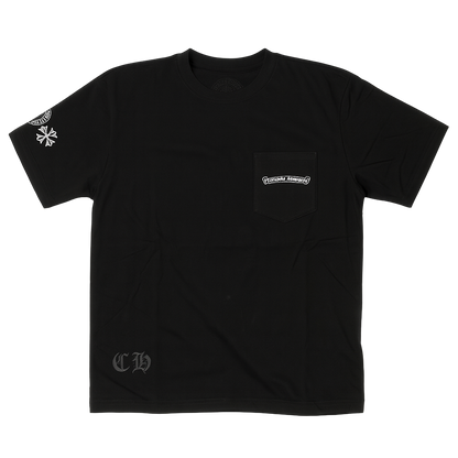 Chrome heart Black Tee