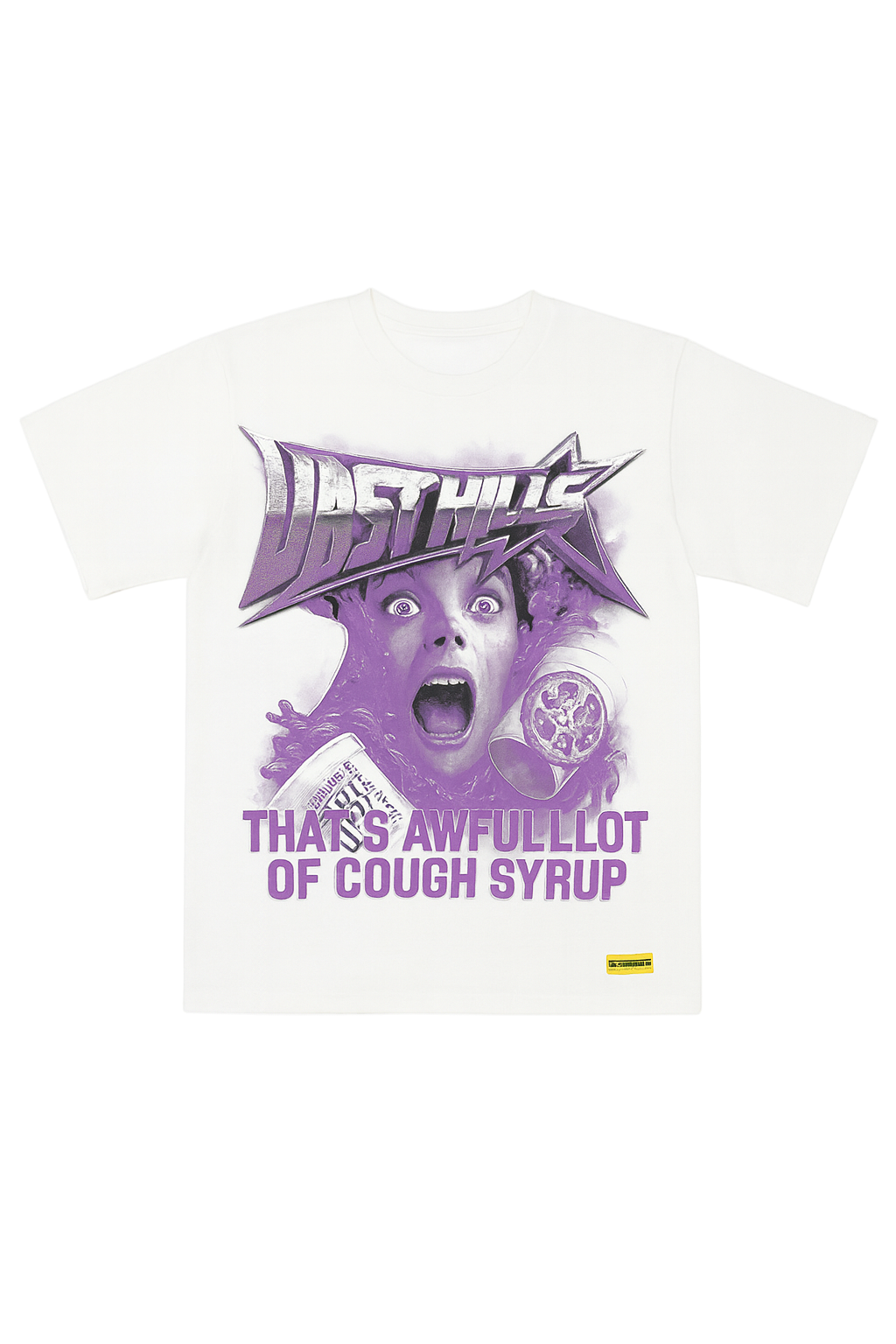 That’s A Awful Lot Of Cough Syrup White Tee