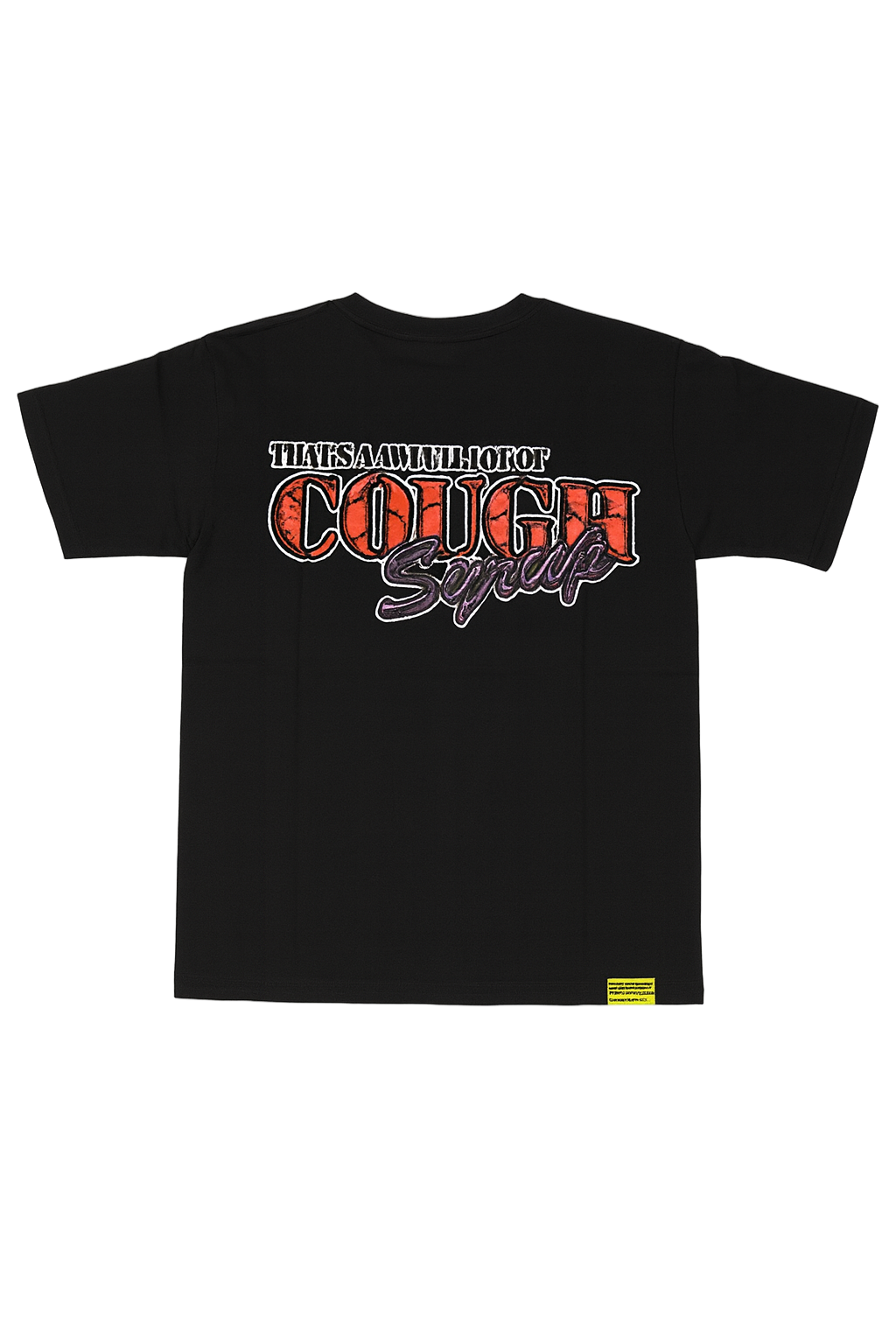 That’s A Awful Lot Of Cough Syrup Black Tee