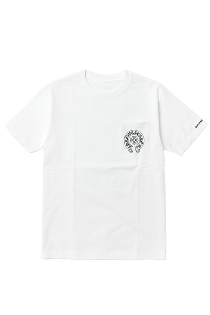 Chrome heart White Tee
